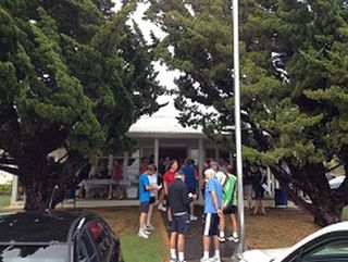 2015 Tennis Tournament - meeting at Pavilion