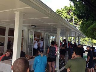 2015 Tennis Tournament - meeting at Pavilion